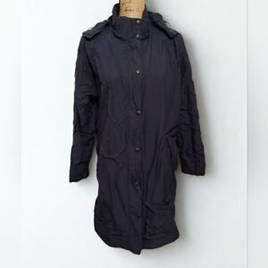 Vintage LL Bean All Weather Mesh Lined Trench Coat Womesn Size L